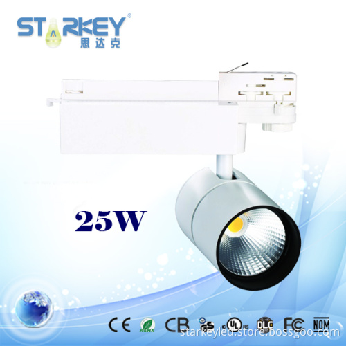 25W LED Track Light with Citizen COB Chip